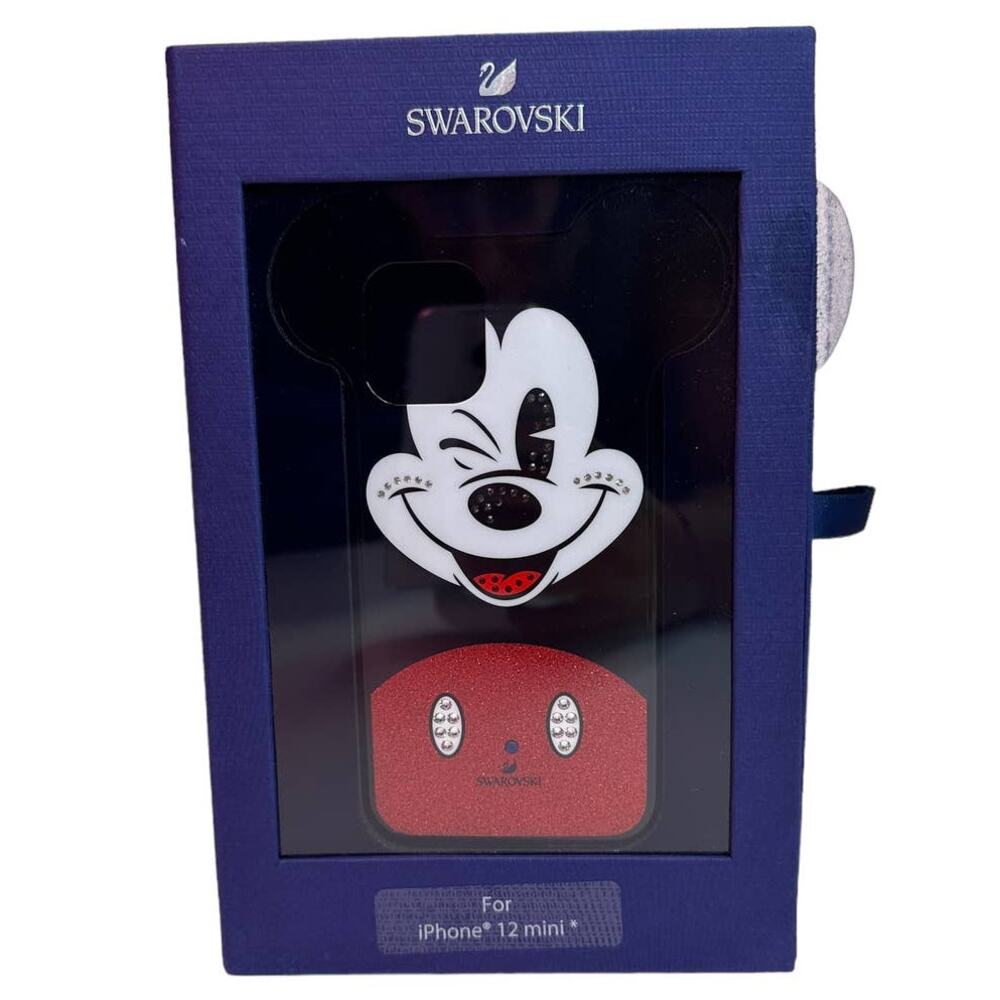 Swarovski Mickey smartphone case Mickey, iPhone 12 mini, Multicolored